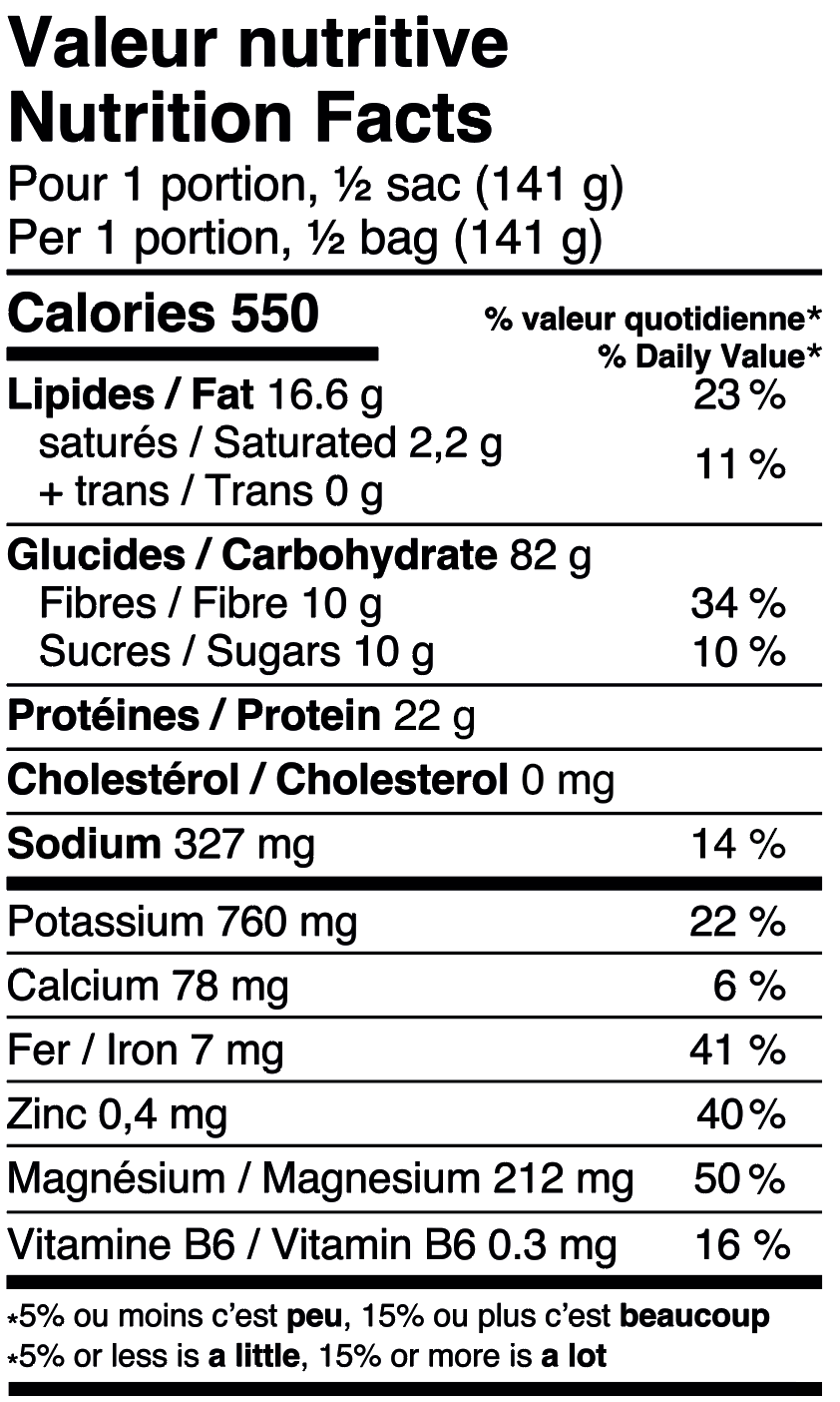 Rapids Couscous (2 portions)