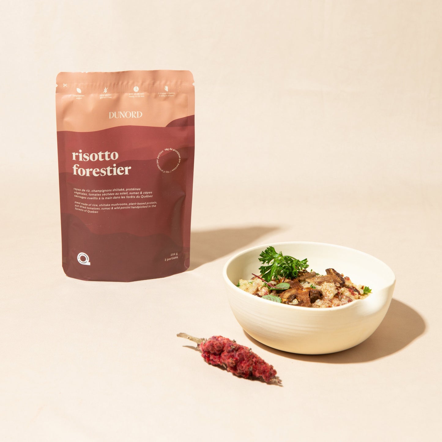 Risotto forestier (2 portions)